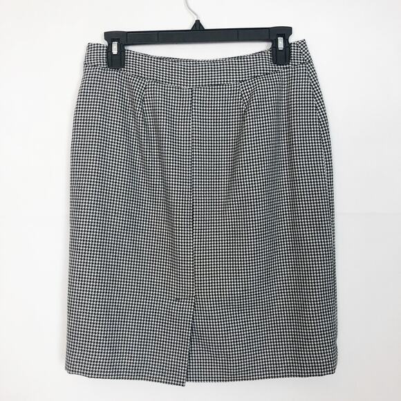 Nine West High Waisted Twill Skirt Size 4 Petite - Picture 2 of 3